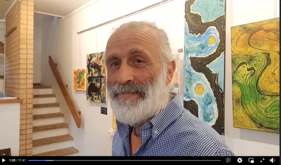 Accrochage | Exposition Abstrait Natif 9-24