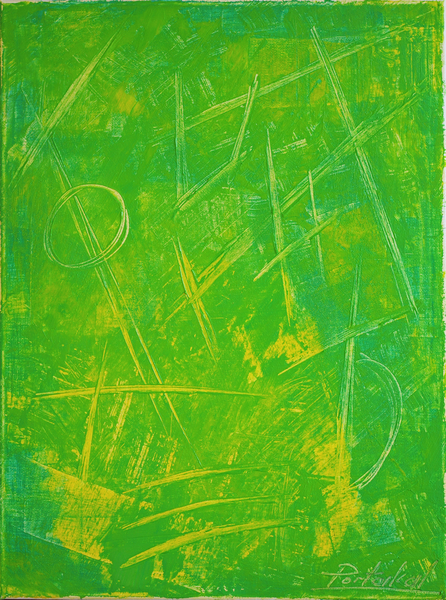 Peinture Abstraite Moderne N° : 010