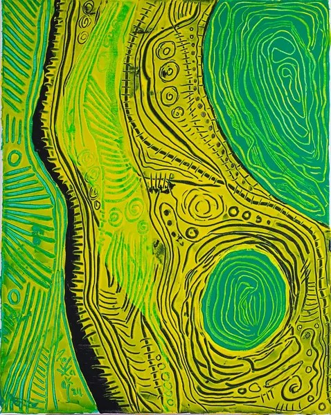 Peinture Abstraite N° : 0111-Miniature