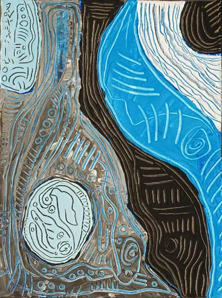 Peinture Abstraite N° : 0114-Miniature