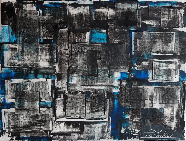 Peinture Abstraite N° : 012-Miniature