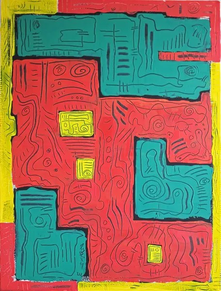 Peinture Abstraite N° : 0152-Miniature