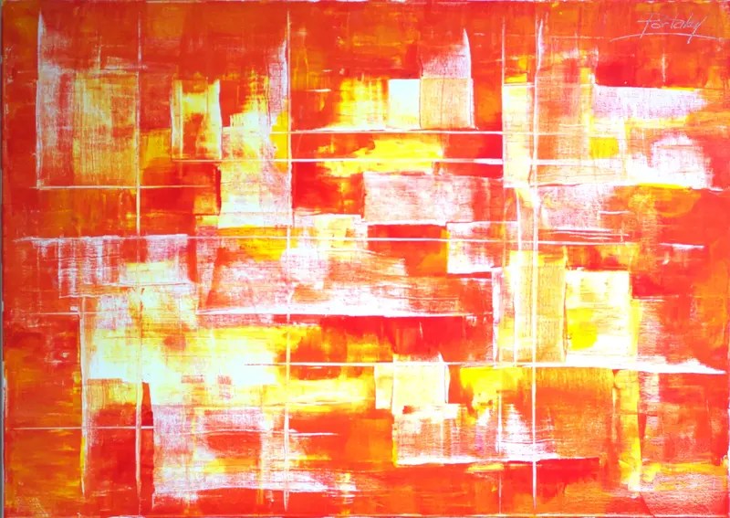 Peinture Abstraite N° : 017-Miniature