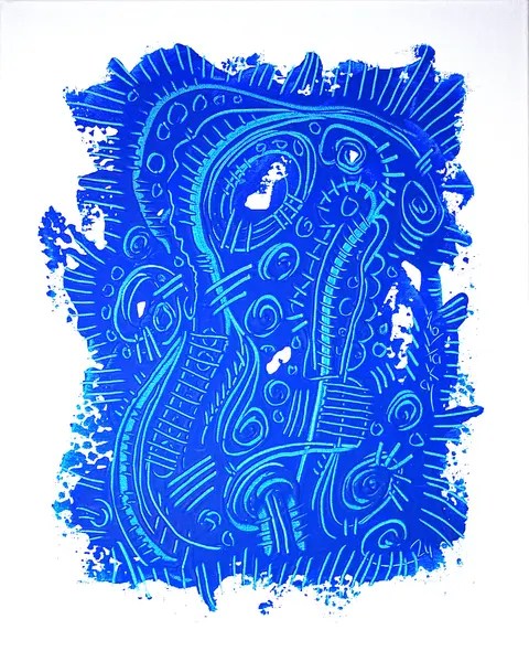 Peinture Abstraite N° : 087-Miniature