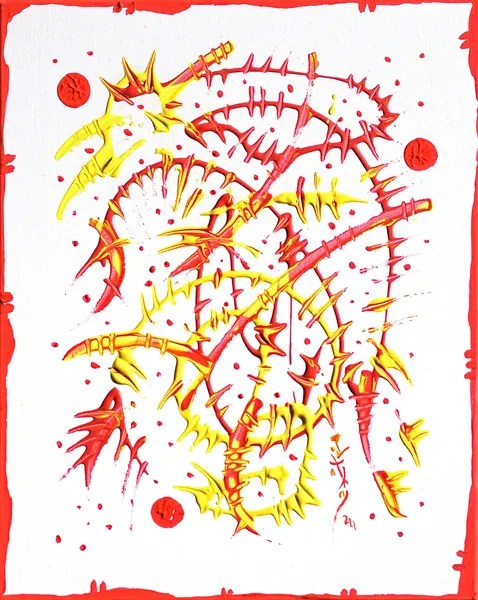 Peinture Abstraite N° : 096-Miniature