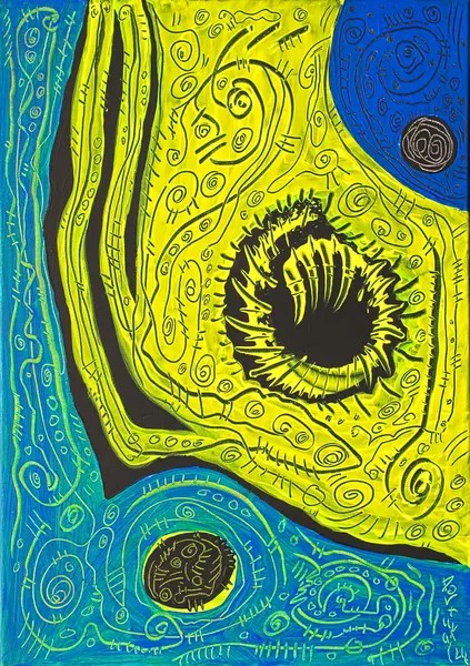 Peinture Abstraite N° : 099-Miniature