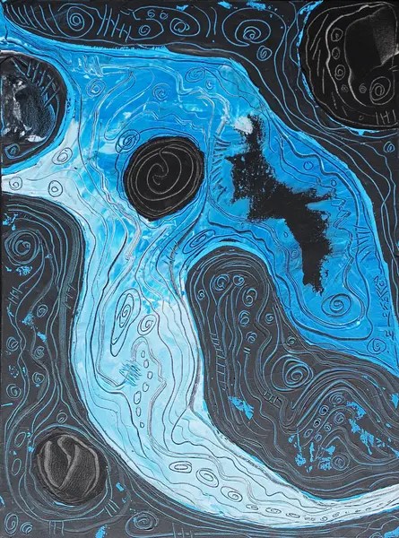 Peinture Abstraite N° : 0117-Miniature