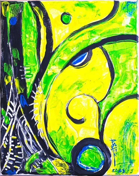 Peinture Abstraite N° : 031-Miniature