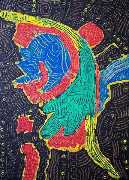 Peinture Abstraite N° : 037-Miniature