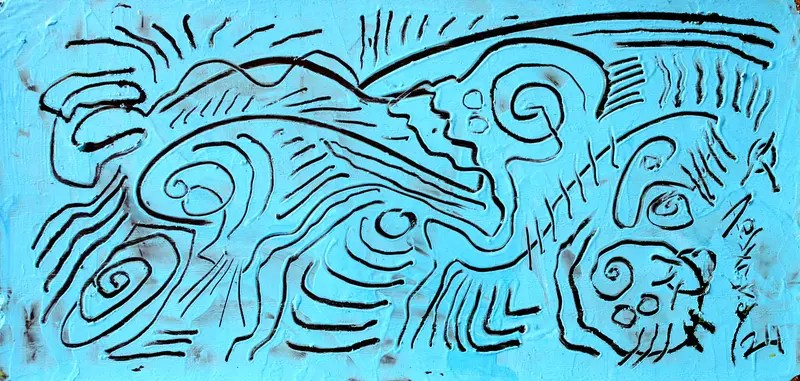 Peinture Abstraite N° : 044-Miniature