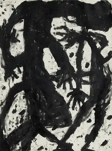 Louis Soutter Voie latine et Corps de fer 1942