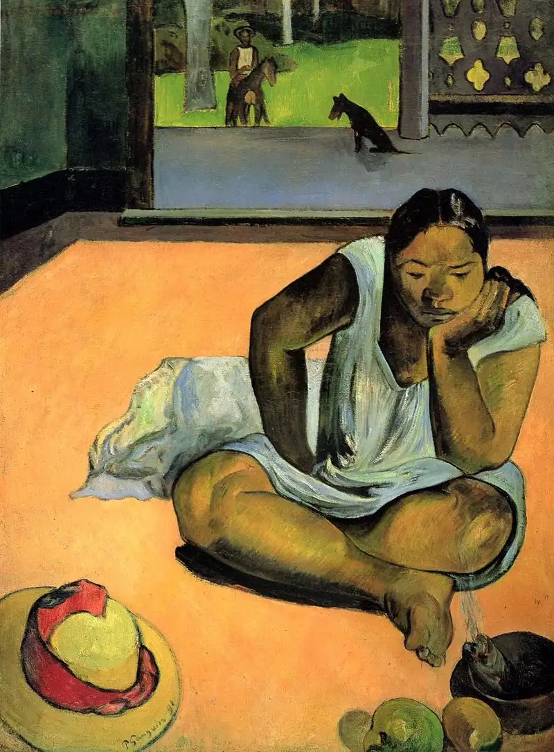 La Boudeuse Paul Gauguin 1891